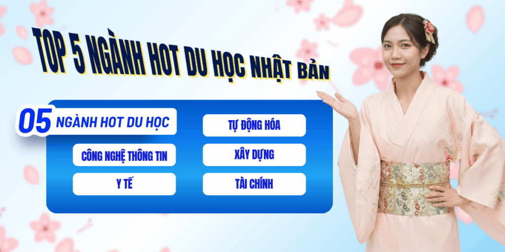 Top 5 ngành hot du học nhật bản